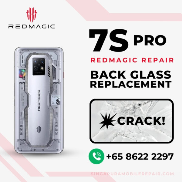 Red Magic 7S Pro Back Cover Glass Screen Replacement Cost Singapore