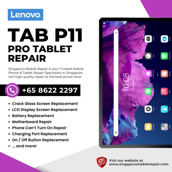 Best Lenovo Tab P11 Pro Volume Button Repair Service Center Singapore ...