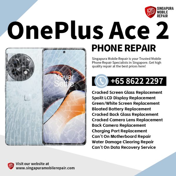 Cheapest OnePlus Ace 2 Phone Repair Service Shop Singapore-一加手机维修中心