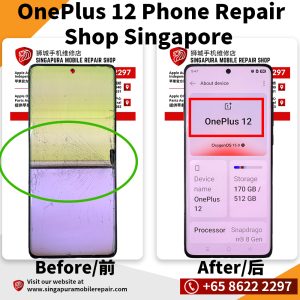 Cheapest OnePlus 12 Phone Charging Port Repair Singapore-一加手机修理中心