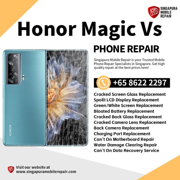 Honor Magic Vs External/Small LCD Display Replacement Singapore-荣耀手机修理中心