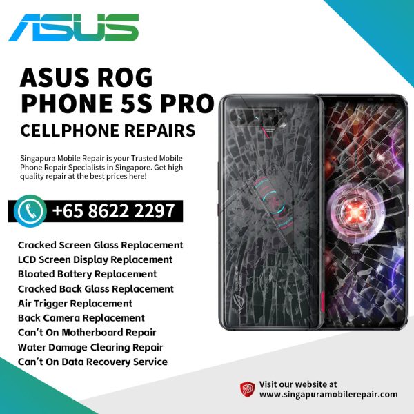 Best Trusted Asus Rog Phone 5S Pro Repair Service Shop Singapore-华硕手机修理中心