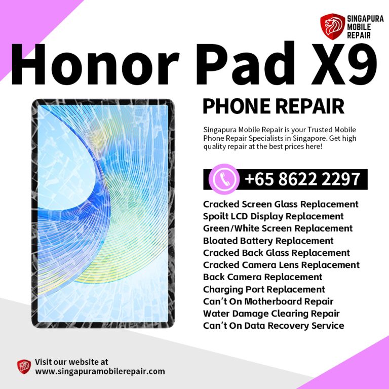 Honor Pad X9 Tablet Can't On Motherboard Repair Center Singapore