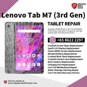 Best Trusted Lenovo M7 3rd Gen Repair Service Shop Singapore-联想平板电脑维修中心