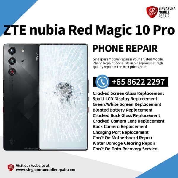 Best Trusted Red Magic 10 Pro Repair Service Shop Singapore-红魔手机维修中心