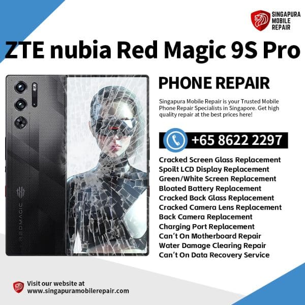 Best Trusted Red Magic 9S Pro Repair Service Shop Singapore-红魔手机维修中心