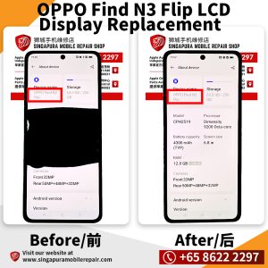 Cheapest OPPO Find N3 Flip Repair Service Shop Singapore-OPPO手机维修中心