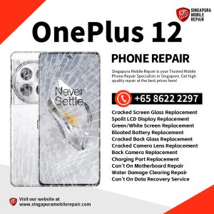 Cheapest OnePlus 12 Repair Service Shop Singapore-一加手机维修中心