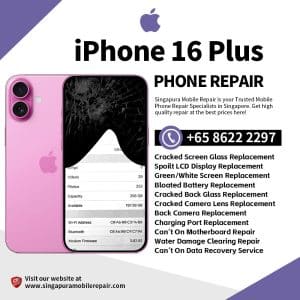 Cheapest iPhone 16 Plus Repair Service Shop Singapore-苹果手机维修中心