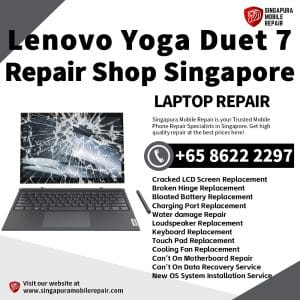Lenovo Yoga Duet 7 13IML05 Repair Singapore-Lenovo Laptop 修理中心