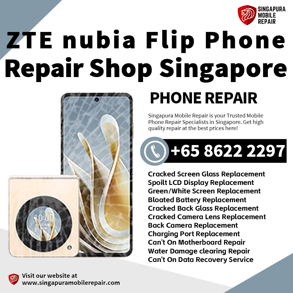 Cheapest Nubia Flip Phone Repair Center Shop Singapore