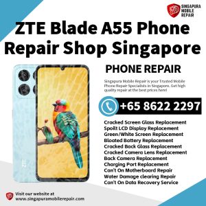 ZTE Blade A55 Repair Shop Singapore-努比亚手机维修中心