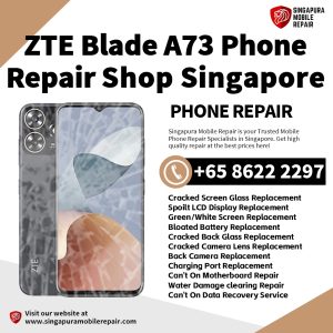 ZTE Blade A73 Repair Shop Singapore-努比亚手机维修中心