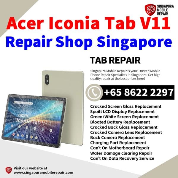 Cheapest Acer Iconia Tab V11 Tablet-V11-11-885E Repair Center Shop Singapore