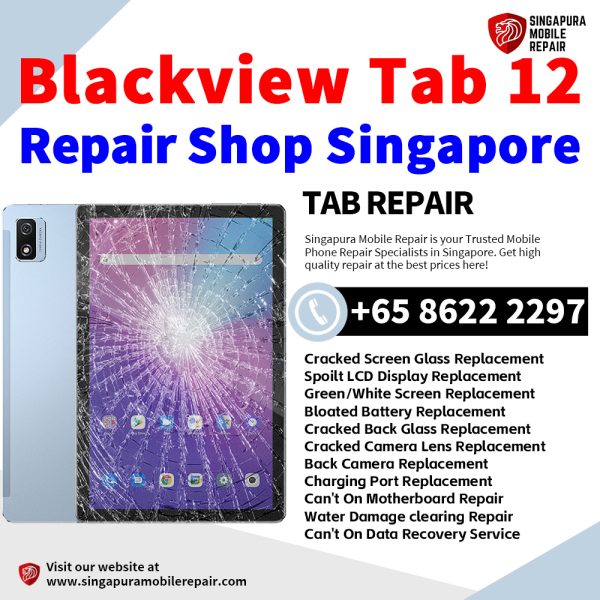 Cheapest Blackview Tab 12 Tablet Repair Center Shop Singapore