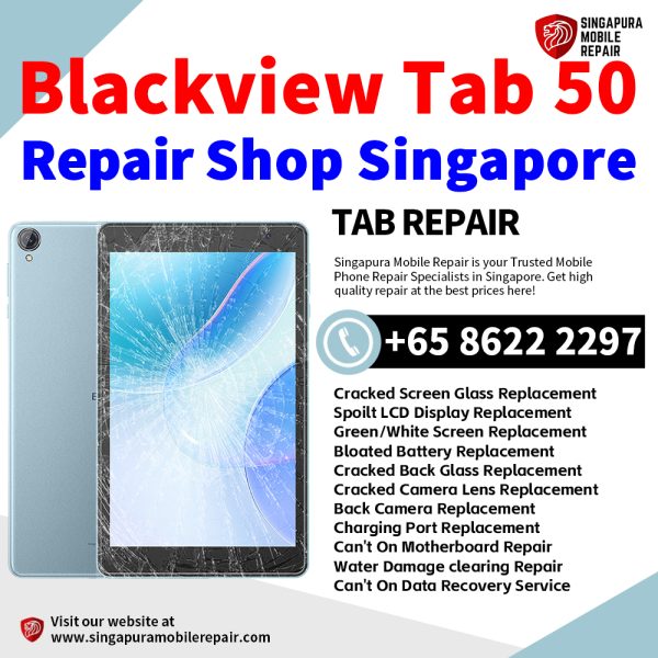 Cheapest Blackview Tab 50 Tablet Repair Center Shop Singapore