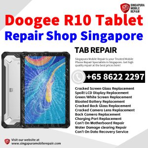 Doogee R10 Repair Shop Singapore-Doogee Tablet 修理中心