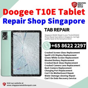 Doogee T10E Repair Shop Singapore-Doogee Tablet 修理中心