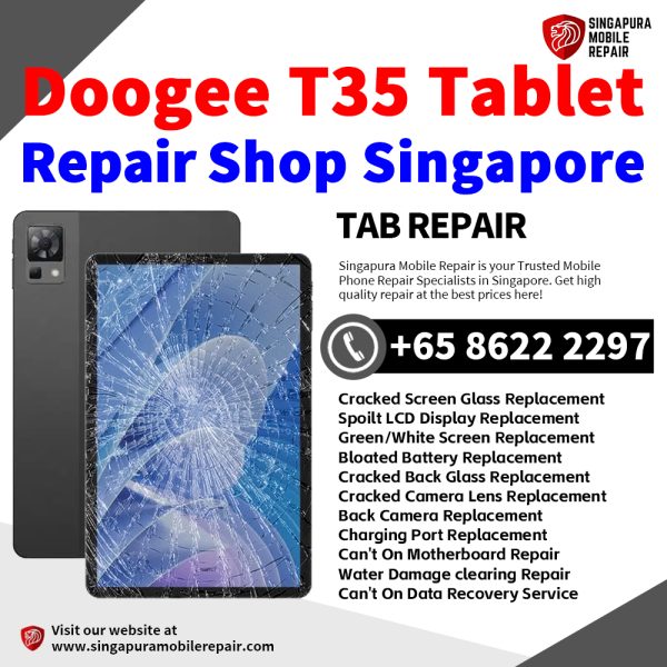 Cheapest Doogee T30S Tablet Repair Center Shop Singapore