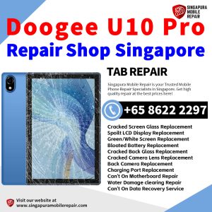 Doogee U10 Pro Repair Shop Singapore-Doogee Tablet 修理中心
