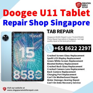 Doogee U11 Repair Shop Singapore-Doogee Tablet 修理中心