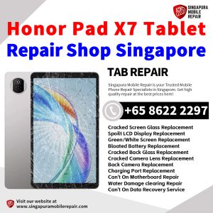 Honor Pad X7 8.7 Tablet Repair Shop Singapore-Honor Tablet 修理中心