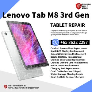 Cheapest Lenovo Tab M8 (3rd Gen) Tablet Repair Shop Singapore