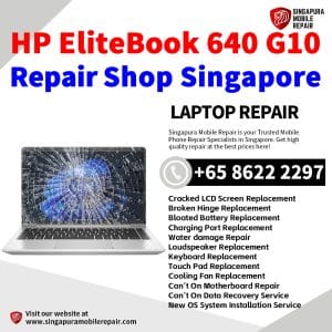 HP EliteBook 640 G10 Laptop Repair Singapore-HP Laptop 修理中心
