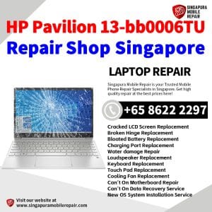 HP Pavilion 13-bb0006TU Laptop Repair Singapore-HP Laptop 修理中心