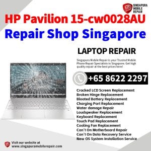 HP Pavilion 15-cw0028AU Laptop Repair Singapore-HP Laptop 修理中心