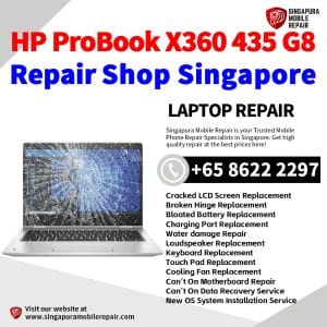 HP ProBook x360 435 G8 Laptop Repair Singapore-HP Laptop 修理中心