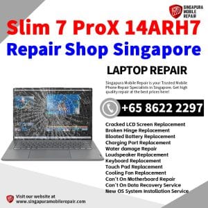 Lenovo Slim 7 ProX 14ARH7 Laptop Repair Shop Singapore-Lenovo Laptop 修理中心