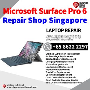 Best Microsoft Surface Pro 6 Laptop Repair Center Shop Singapore