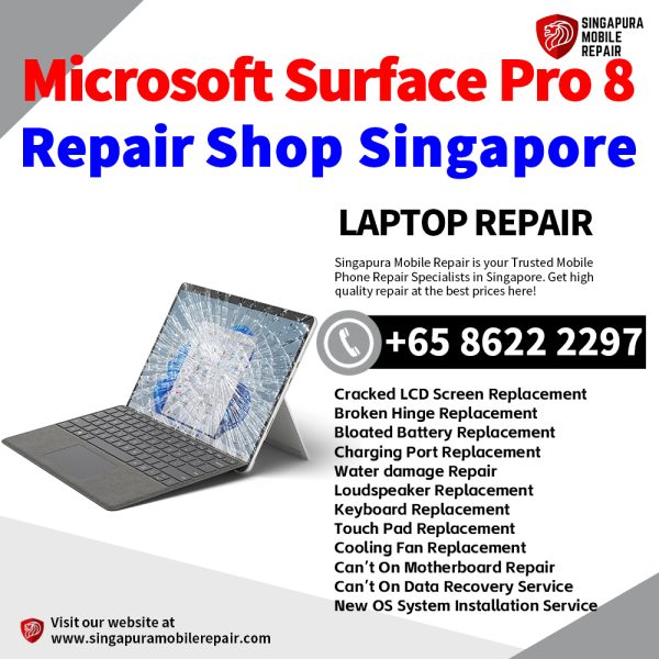 Best Microsoft Surface Pro 8 Laptop Repair Center Shop Singapore