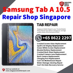 Samsung Tab A 10.5 (T590) Repair Shop Singapore-Samsung Tablet 修理中心
