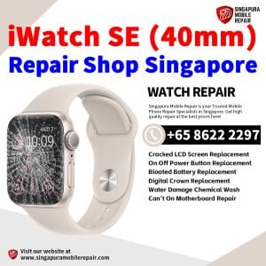 Best iWatch SE (40mm) Repair Shop Singapore-Apple Watch 修理中心