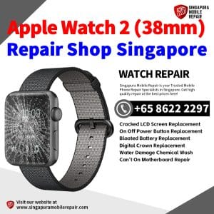 Best iWatch Series 2 (38mm) Repair Shop Singapore-Apple Watch 修理中心