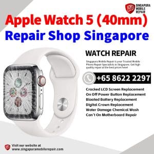 Best iWatch Series 5 (40mm) Repair Shop Singapore-Apple Watch 修理中心