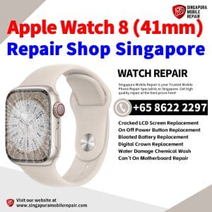 Best iWatch Series 8 (41mm) Repair Shop Singapore-Apple Watch 修理中心