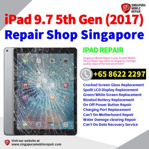 Best iPad 9.7 5th Gen (2017) Repair Shop Singapore-Apple iPad 修理中心