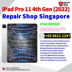 Cheapest Best Apple iPad Pro 11 4th Gen (2022) Repair Service Center Shop Singapore