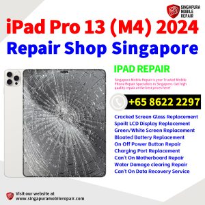 Cheapest Best iPad Pro 13 (M4) 2024 Repair Service Center Shop Singapore