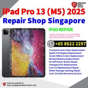 Best iPad Pro 13 (M5) 2025 Repair Shop Singapore-Apple iPad 修理中心