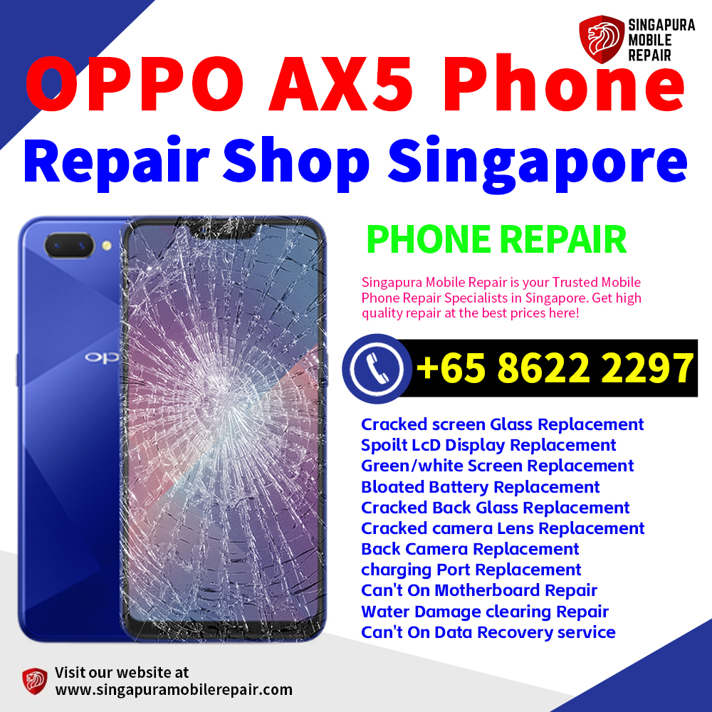 Cheapest OPPO AX5 Repair Service Center Shop Singapore