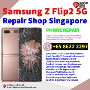 Cheapest Samsung Galaxy Z Flip 5G (Flip2) Repair Service Center Shop Singapore
