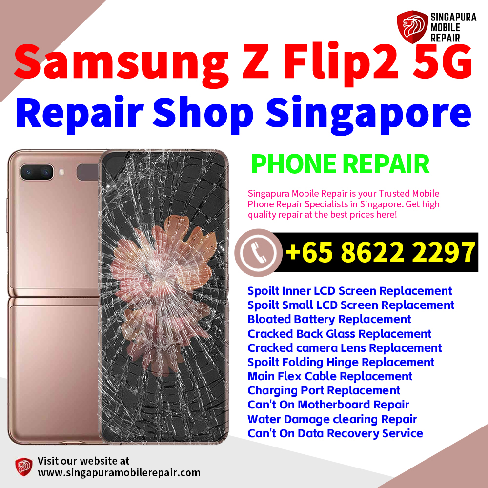 Cheapest Samsung Galaxy Z Flip 5G (Flip2) Repair Service Center Shop Singapore