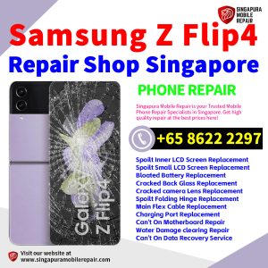 Cheapest Samsung Galaxy Z Flip 4 Repair Service Center Shop Singapore