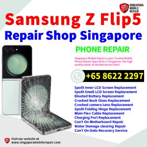 Cheapest Samsung Galaxy Z Flip 5 Repair Service Center Shop Singapore