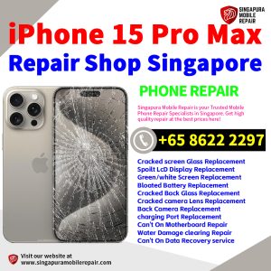 Cheapest iPhone 15 Pro Max Repair Service Center Shop Singapore