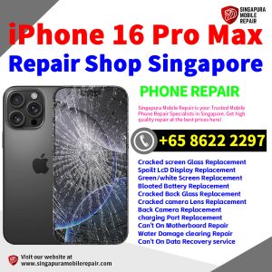 Cheapest iPhone 16 Pro Max Repair Service Center Shop Singapore